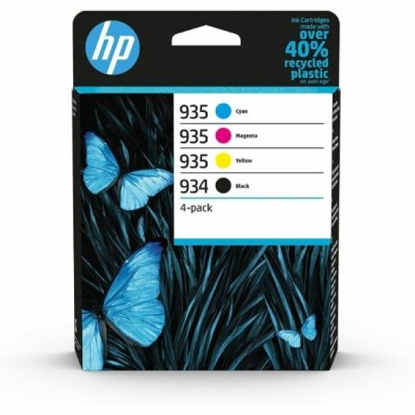 Cartucho de Tinta Original HP nº934 + nº935 Multipack/ Cian/ Magenta/ Amarillo/ Negro