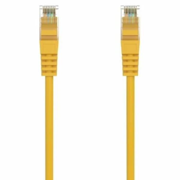 Cable de Red RJ45 AWG24 UTP Aisens A145-0565 Cat.6A/ LSZH/ 50cm/ Amarillo - Imagen 3