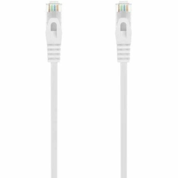 Cable de Red RJ45 AWG24 UTP Aisens A145-0594 Cat.6A/ LSZH/ 1m/ Blanco