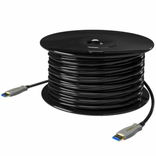 Cable HDMI 2.0 AOC 4K Aisens A148-0699/ HDMI Macho - HDMI Macho/ 125m/ Negro - Imagen 2