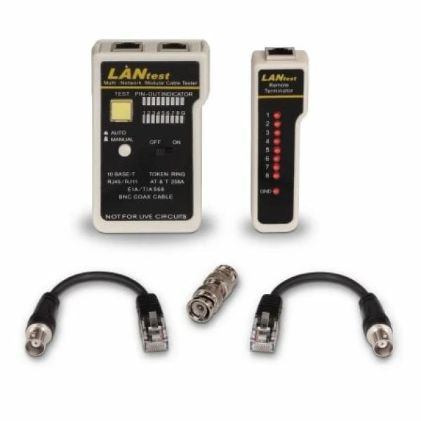 Tester Aisens A142-0314 para RJ11-RJ12-RJ45/ Coaxial - Imagen 2