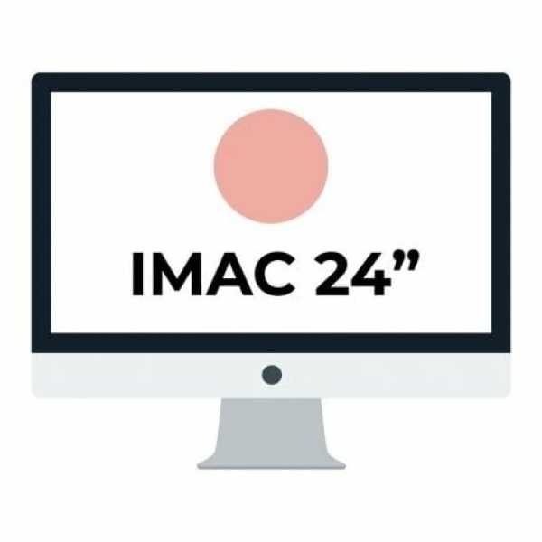 Apple iMac 24" Retina 4.5K/ Chip M1 CPU 8 Núcleos/ 8GB/ 512GB/ GPU 8 Núcleos/ Rosa