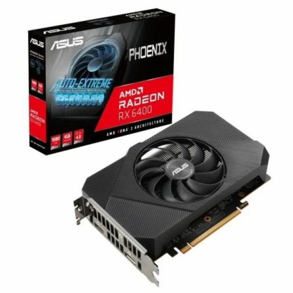 Tarjeta Gráfica Asus Phoenix Radeon RX 6400/ 4GB GDDR6