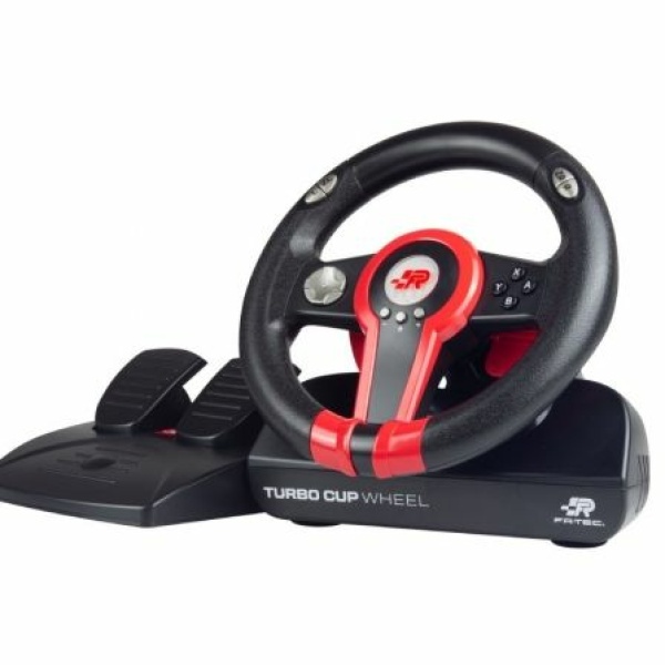 Volante con Pedales Compatible para Nintendo Switch FR-TEC Turbo Cup Wheel