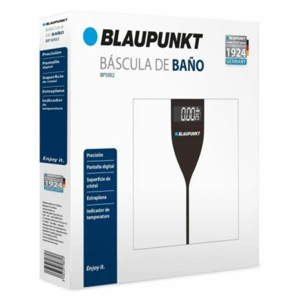 Báscula de Baño Blaupunkt BP5002/ Hasta 180kg/ Cristal - Imagen 2