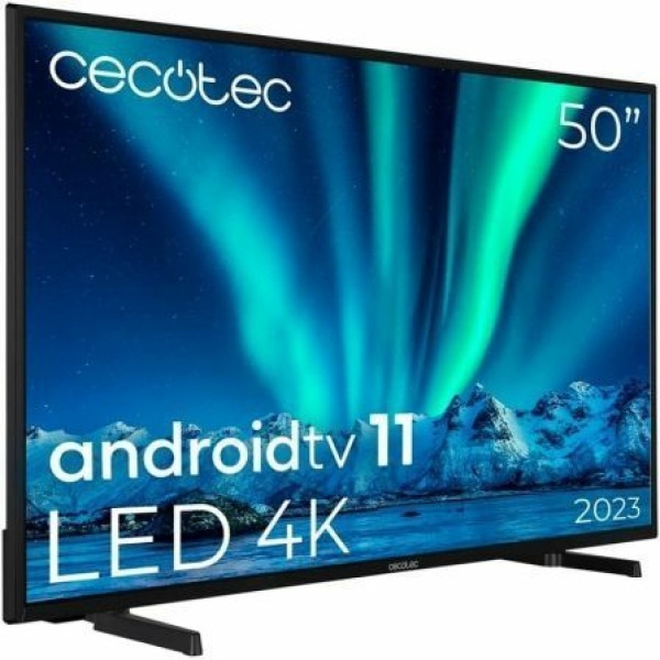 Televisor Cecotec A series ALU00050 50"/ Ultra HD 4K/ Smart TV/ WiFi