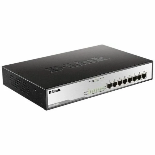 Switch D-Link DGS-1008MP 8 Puertos/ RJ-45 10/100/1000 POE - Imagen 2