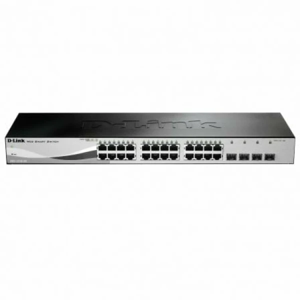 Switch Gestionable D-Link DGS-1210-28 28 Puertos/ RJ-45 Gigabit 10/100/1000/ SFP