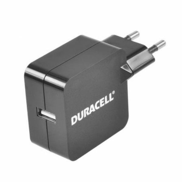 Cargador de Pared Duracell DRACUSB2-EU/ 1xUSB/ 2.4A