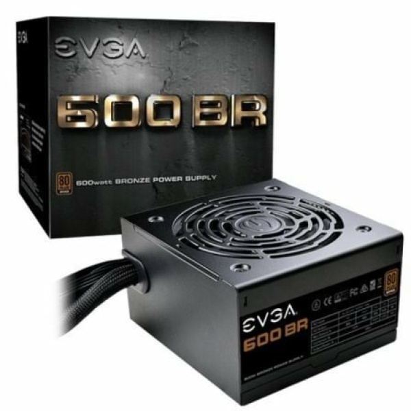 Fuente de Alimentación EVGA 600 BR/ 600W/ Ventilador 12cm/ 80 Plus Bronze