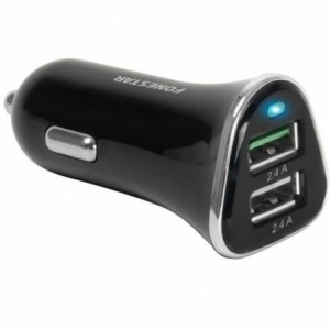 Cargador de Coche Fonestar USB-2CARFAST/ 2xUSB/ 30W