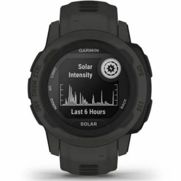 Smartwatch Garmin Instinct 2S Solar/ Notificaciones/ Frecuencia Cardíaca/ GPS/ Negro - Imagen 2