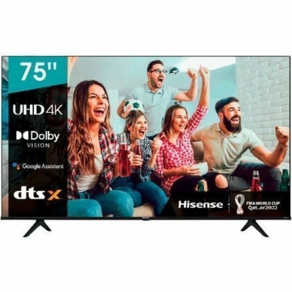 Televisor Hisense UHD TV 75A6G 75"/ Ultra HD 4K/ Smart TV/ WiFi