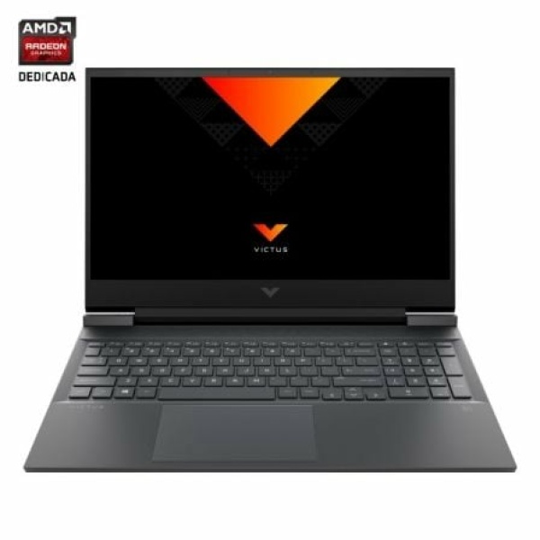 Portátil Gaming HP VICTUS 16-E0072NS Ryzen 7 5800H/ 16GB/ 512GB SSD/ Radeon RX5500M/ 16.1"/ Sin Sistema Operativo