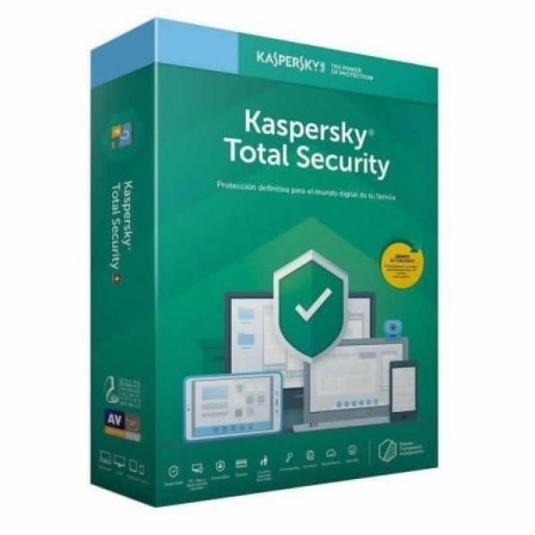 Antivirus Kaspersky Total Security 2020/ 5 Dispositivos/ 1 Año