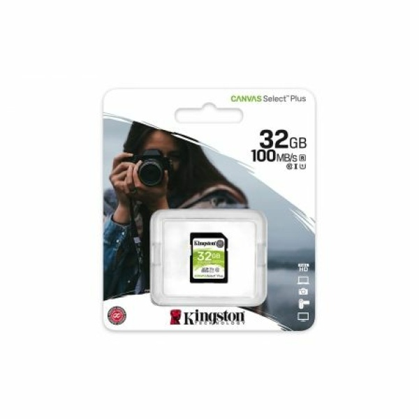 Tarjeta de Memoria Kingston CANVAS Select Plus 32GB SD HC/ Clase 10/ 100MBs - Imagen 3