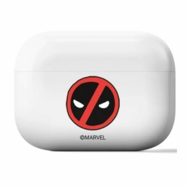 Estuche Protector AirPods PRO Marvel Deadpool 002/ Blanco - Imagen 3