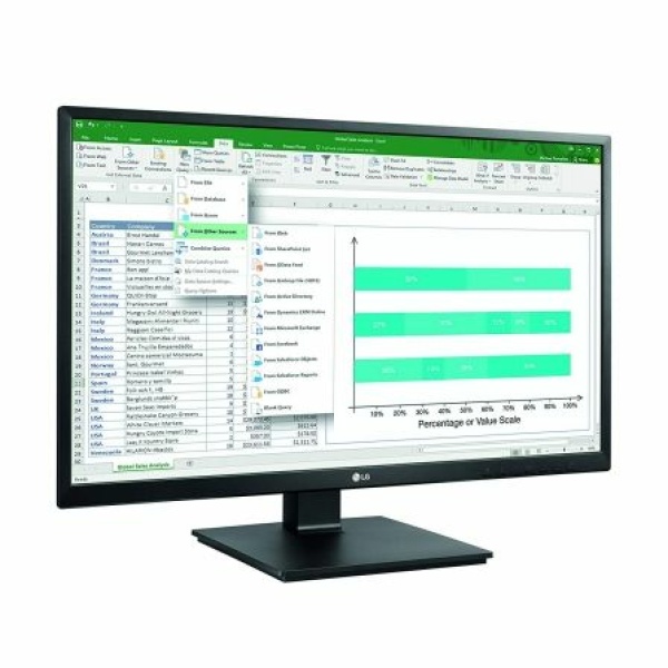 Monitor Profesional LG 24BK550Y-B 23.8"/ Full HD/ Multimedia/ Negro - Imagen 2