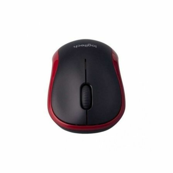 Ratón Inalámbrico Logitech M185/ Hasta 1000 DPI/ Rojo - Imagen 3