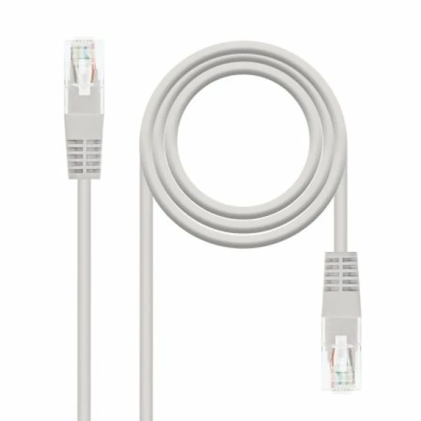 Cable de Red RJ45 UTP Nanocable 10.20.0400-L30 Cat.6/ 30cm/ Gris - Imagen 2
