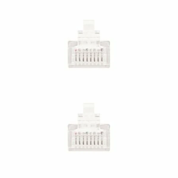 Cable de Red RJ45 UTP Nanocable 10.20.0402-W Cat.6/ 2m/ Blanco - Imagen 3