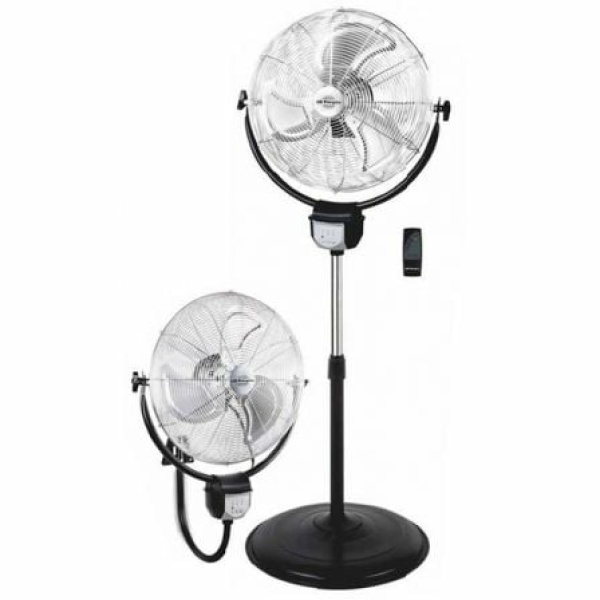 Ventilador 2 en 1 Orbegozo PWS 3045/ Pie/ Pared/ 120W/ Aspas 45cm/ 3 velocidades