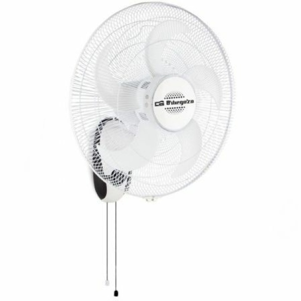 Ventilador de Pared Orbegozo WF 0145/ 80W/ 5 Aspas 45cm/ 3 velocidades