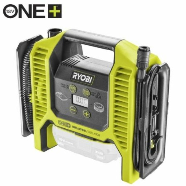 Compresor-inflador Sin Cable Ryobi ONE+ R18MI-0/ 18V / Sin Batería ni Cargador - Imagen 2