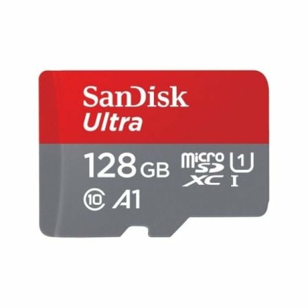 Tarjeta de Memoria SanDisk Ultra 128GB microSD XC UHS-I/ Clase 10/ 120MBs