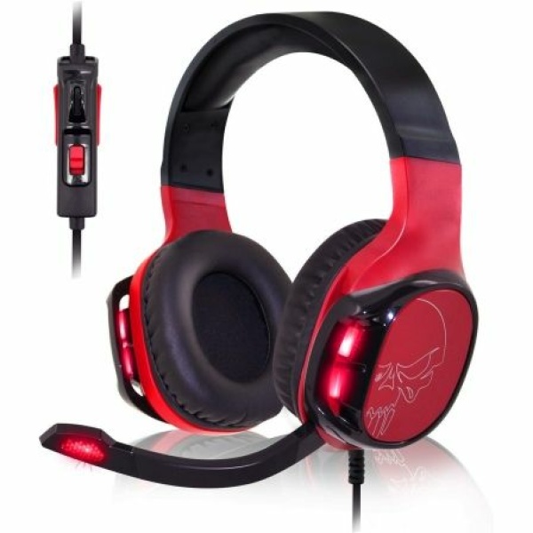 Auriculares Gaming con Micrófono Spirit of Gamer Elite-H60/ Jack 3.5/ Rojos - Imagen 2