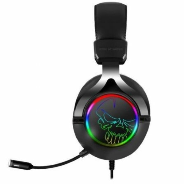 Auriculares Gaming con Micrófono Spirit of Gamer XPERT H600/ Jack 3.5/ USB 2.0/ Gris Oscuro - Imagen 2