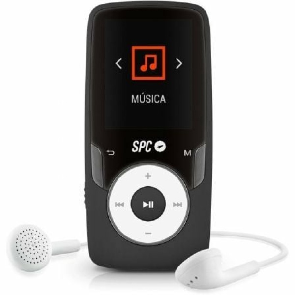 Reproductor MP4 SPC Pure Sound Extreme 8598N/ 8GB/ Pantalla 1.8"/ Radio FM/ Negro