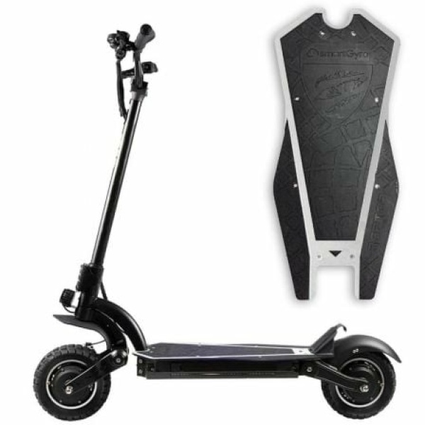 Patinete Eléctrico SmartGyro Raptor/ Motor 1300W/ Ruedas 10"/ 25km/h /Autonomía 50km/ Negro - Imagen 2