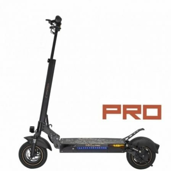 Patinete Eléctrico SmartGyro Rockway PRO/ Motor 1200W/ Ruedas 10"/ 25km/h /Autonomía 60km/ Negro