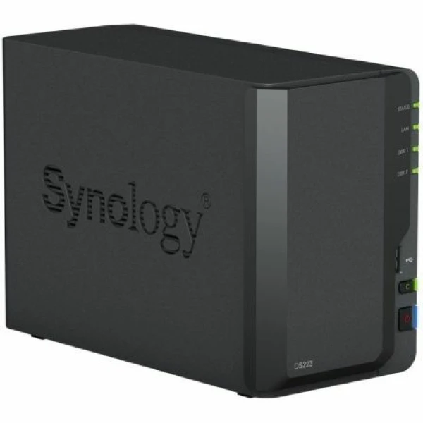 NAS Synology Diskstation DS223/ 2 Bahías 3.5"- 2.5"/ 2GB DDR4/ Formato Torre - Imagen 2