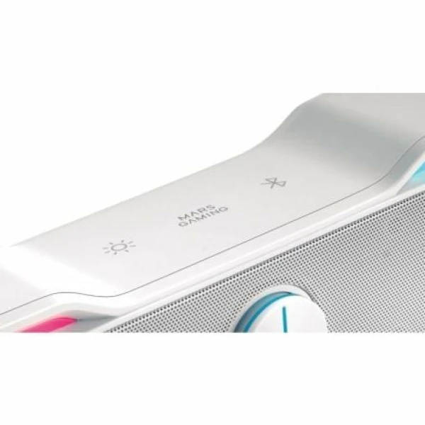 Barra de Sonido con Bluetooth Mars Gaming MSBX/ 10W/ 2.0/ Blanca - Imagen 3