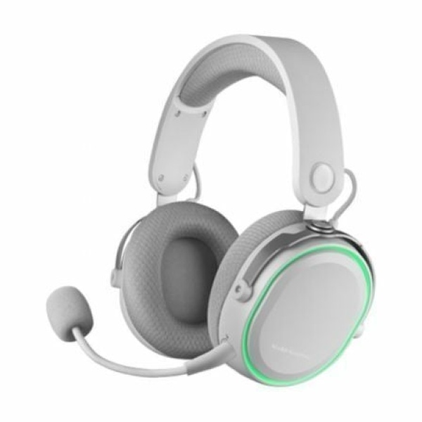 Auriculares Gaming Inalámbricos con Micrófono Mars Gaming MHW/ Jack 3.5/ Blancos