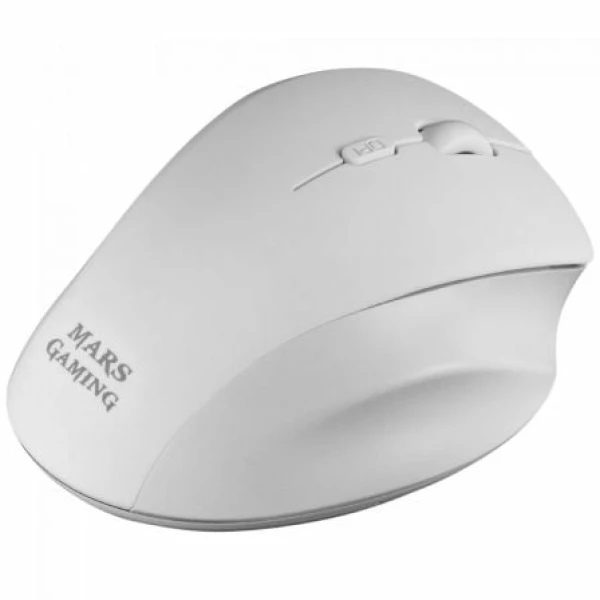 Ratón Gaming Inalámbrico Mars Gaming MMWERGO/ Hasta 3200 DPI/ Blanco - Imagen 3