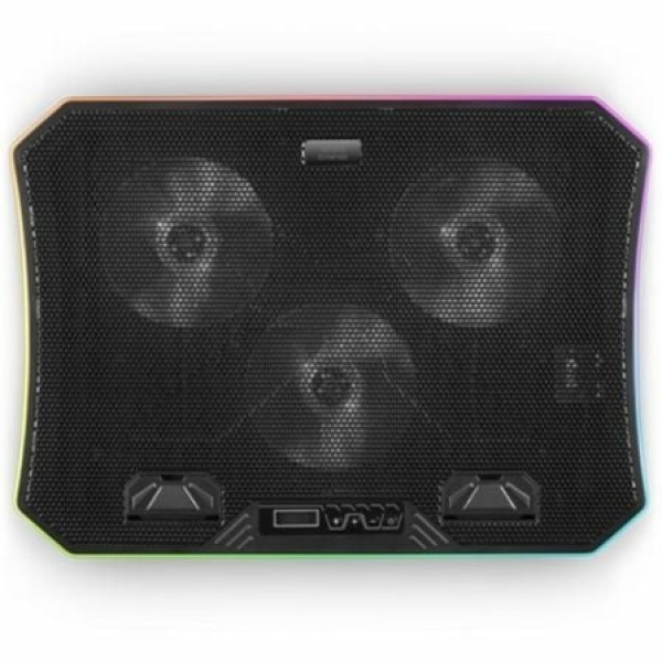 Soporte Refrigerante Mars Gaming MNBC6 para Portátiles hasta 19"/ Iluminación LED - Imagen 2
