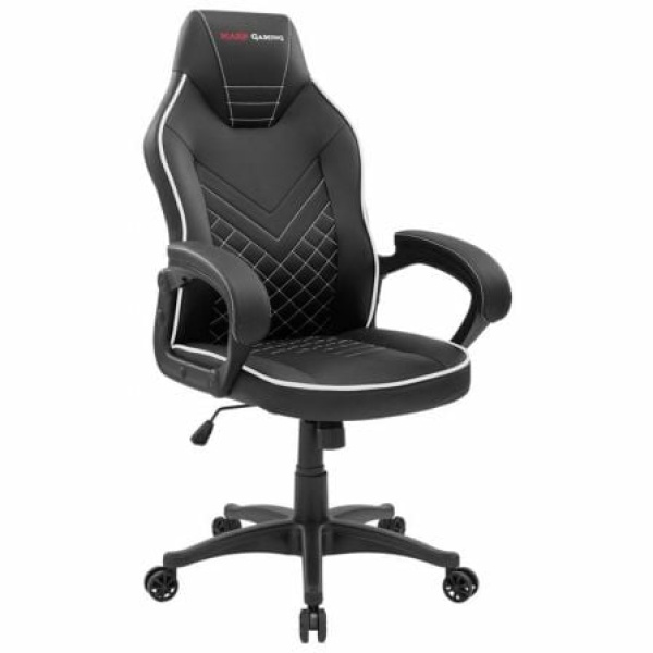 Silla Gaming Mars Gaming MGCX ONE/ Blanca y Negra