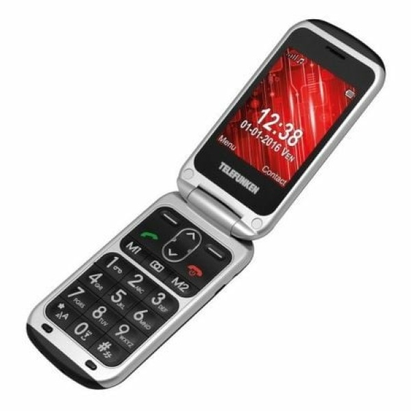 Teléfono Móvil Telefunken TM 240 Cosi para Personas Mayores/ Negro - Imagen 3