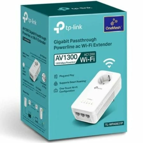 Adaptador Powerline TP-Link TL-WPA8631P 1300Mbps/ Alcance 300m - Imagen 3