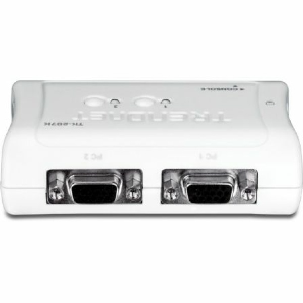 Conmutador KVM TRENDnet TK-207K/ 2PC con 1 sólo teclado y ratón - Imagen 3