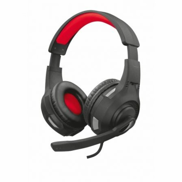 Auriculares Gaming con Micrófono Trust Gaming GXT 307 Ravu/ Jack 3.5/ Rojos