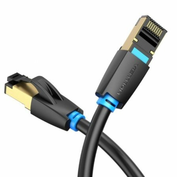 Cable de Red RJ45 SFTP Vention IKABI Cat.8/ 3m/ Negro - Imagen 3