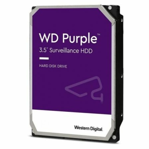 Disco Duro Western Digital WD Purple Surveillance 4TB/ 3.5"/ SATA III/ 64MB