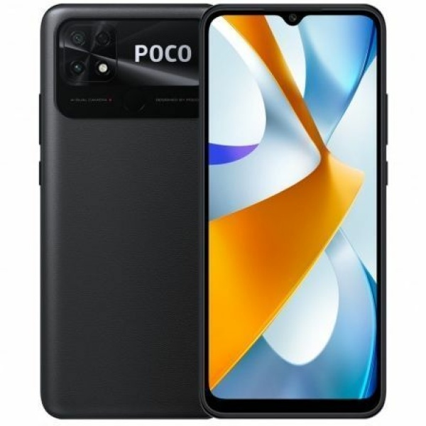 Smartphone Xiaomi POCO C40 4GB/ 64GB/ 6.71"/ Negro Asfalto