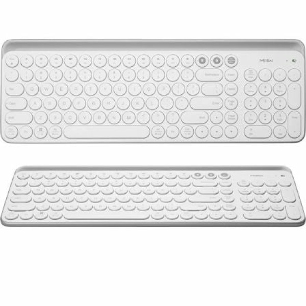 Teclado Inalámbrico Xiaomi MIIIW Dual Mode/ Blanco - Imagen 3