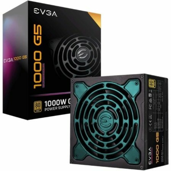 Fuente de Alimentación EVGA 1000 G5/ 1000W/ Ventilador 13.5cm/ 80 Plus Gold