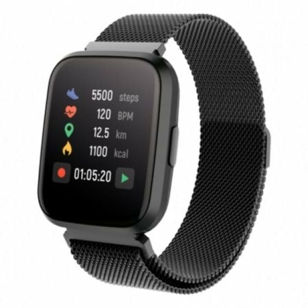 Smartwatch Forever ForeVigo2 SW-310/ Notificaciones/ Frecuencia Cardíaca/ Negro